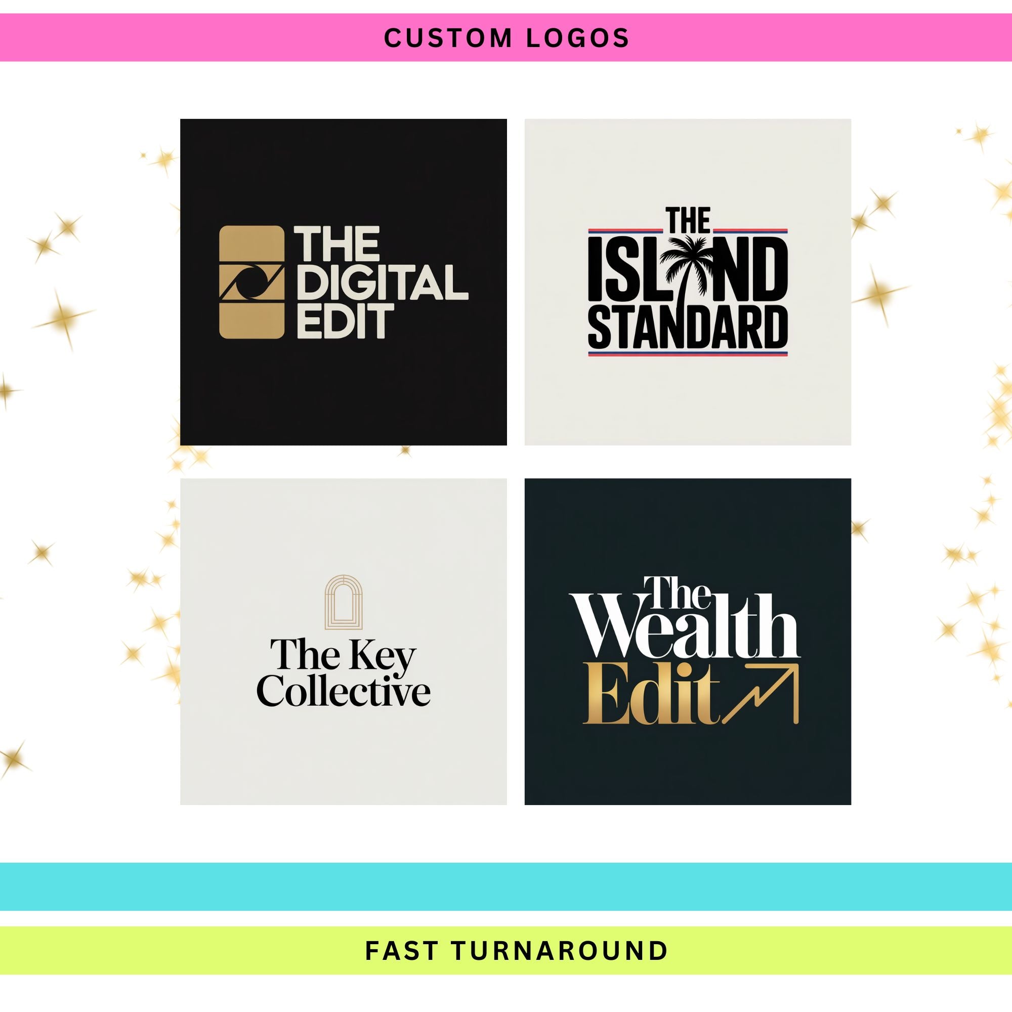Custom Logo Design | Fast Turnaround