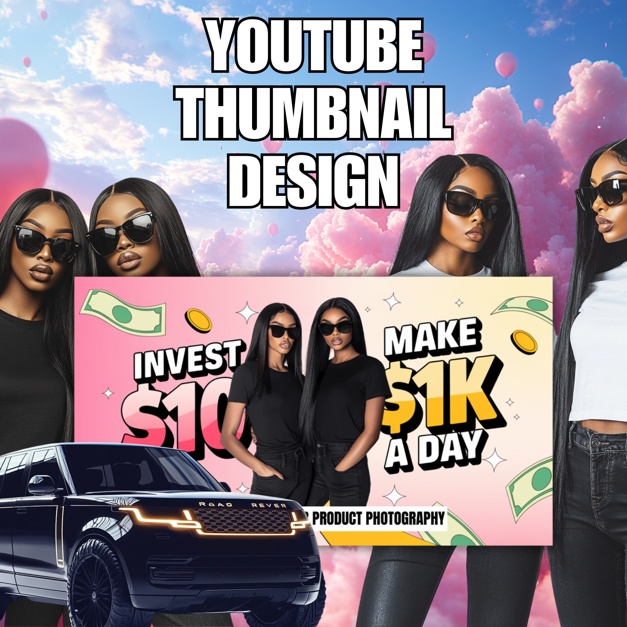 Custom YouTube Thumbnail Design