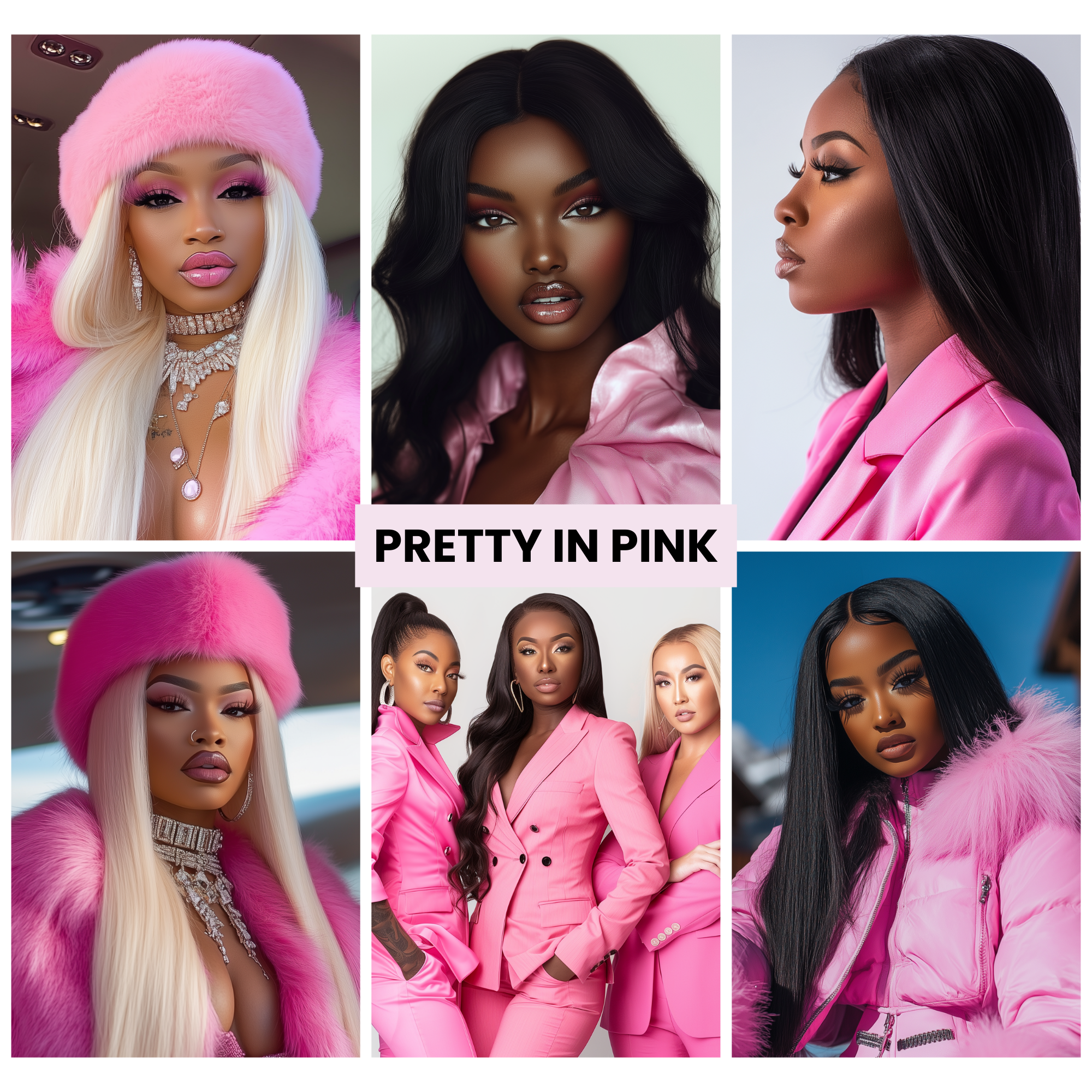 Midjourney AI Prompts: Pretty in Pink