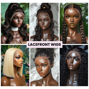 Midjourney AI Prompts: Lacefront Wigs