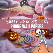 Sweet & Spooky Halloween Phone Wallpapers | 60+ Cute Glam Aesthetic Lock Screens